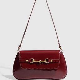 CORSICA PU Structured Shoulder Bag with Quilted-2