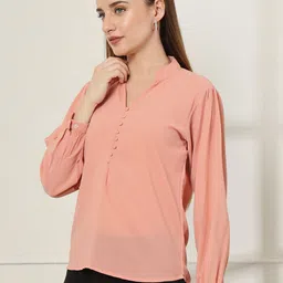 FITHUB Mandarin Collar Top image 3