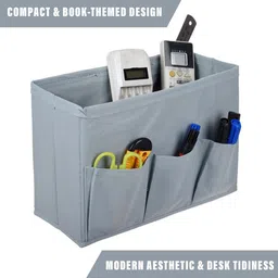 Kuber Industries Grey Regular Desk Organiser Organisers image 4