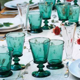 la rochere Abeille Emerald Glass ( Set of 6 ) Wine Glass-picture-16