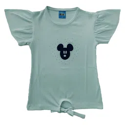 BAESD Girls Front Knot Regular Tops-image-98