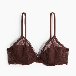 H&M Padded Underwired Lace Bra-31