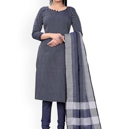 RUDRAA FAB Art Silk Unstitched Dress Material-image-1