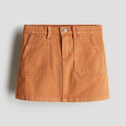 H&M Cotton Twill Skirt-image-16