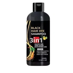 CHIWA 3 In 1 Black Hair Dye Shampoo- 100ml-picture-46