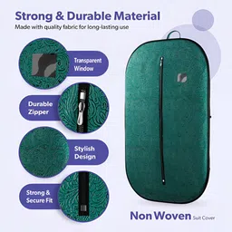 Aura Green Set of 6 Regular Multi-Utility Organisers image 2