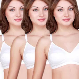 Floret Pack of 3 Full-Coverage Bras-0