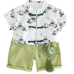 StyleCast x Revolte Boys Printed Shirt with Shorts-image-40