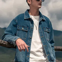 StyleCast x Revolte Men Lightweight Open Front Jacket-picture-5