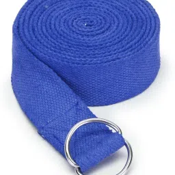 Fitness Yoga Stretch Bands Eco friendly Stretching Straps Adjustable D-Ring 8FT Cotton Yoga Strap-image-63