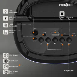Frontech SW-0219 5 W Bluetooth Party Speaker image 2