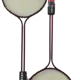 Zigma Double Shaft 2 Piece Pack With Cover Multicolor Strung Badminton Racquet-picture-41
