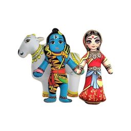 Vrindavanstore.in Kids Set of 3 Cotton Soft Toy Soft Toys and Dolls-25