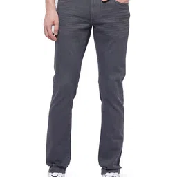 RARE RABBIT Men Comfort Mid-Rise No Fade Stretchable Jeans-image-53
