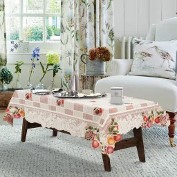 Embroidered 4 Seater Table Cover-16