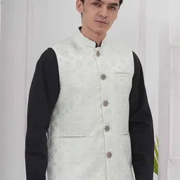 Sethukrishna Sleeveless Nehru Jackets-image-111