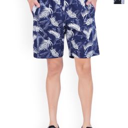 Hotfits Men Pack Of 2 Floral Printed Shorts-image-91
