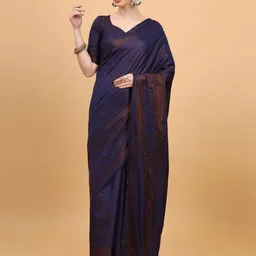Melok Woven Design Zari Art Silk Banarasi Saree-39
