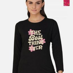 Metronaut Women 2 Printed Bio Finish Applique T-shirt-picture-31