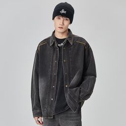 StyleCast Men Washed Lightweight Denim Jacket-48