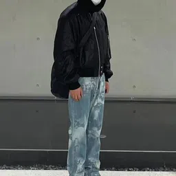 KPOP Men Printed Comfort Loose Fit Trousers-image-80