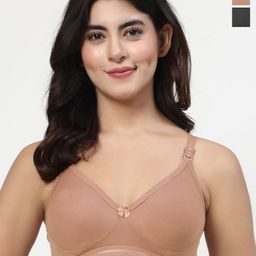 LILY Ithsird Pack Of 2 Full Coverage Seamless T-shirt Bra-image-31