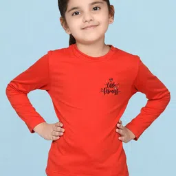 NUSYL Girls Printed T-shirt-picture-0