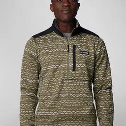 Columbia Sweater Weather Printed Half Zip Jackets-16