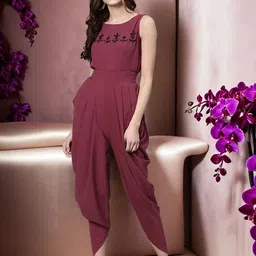 Zima Leto Women Solid Sleeveless Basic Jumpsuit-picture-58