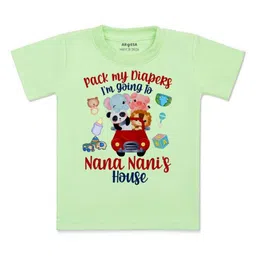 Arvesa Kids Typography Printed Applique T-shirt-picture-34