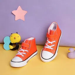 Truffle Collection Kids VKCAN4 Mid-Top Velcro Sneakers-82