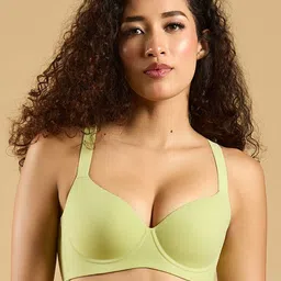 Soie Women Full Coverage Lightly Padded Underwired Regular Everyday Bra-47