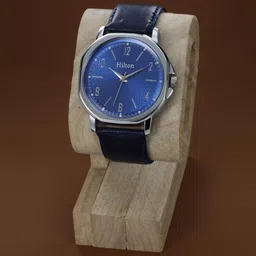 VIRAKTI Men Brass Dial & Leather Straps Analogue Watch MEN-27-BLUE-V01-picture-33