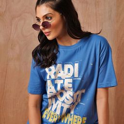 The Roadster Lifestyle Co Printed Oversize Fit T-Shirts-picture-38