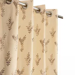 Myntra Elegant Homes Pack Of 3 Velvet Window Curtains-picture-23