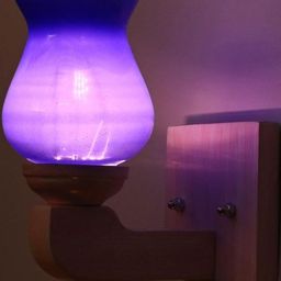 1ST TIME Blue Glass Traditional Cylinder Shaped Wall Lamp-picture-29