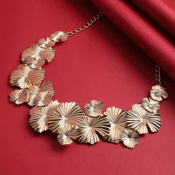SOHI Gold-Plated Necklace-40