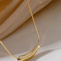 MYKI Gold-Plated Pendant With Chain-image-12