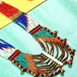 Bamboo Tree Jewels Beaded Handcrafted Necklace-picture-8