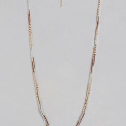 RICHEERA Gold-Plated Beaded Double-Layered Necklace-58