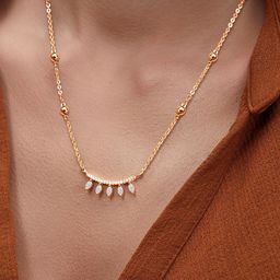 MINUTIAE Brass Gold-Plated Necklace-7