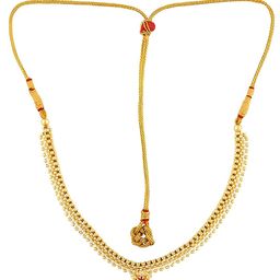 KARISHMA KREATIONS Gold-Plated Stone-Studded Necklace-image-23