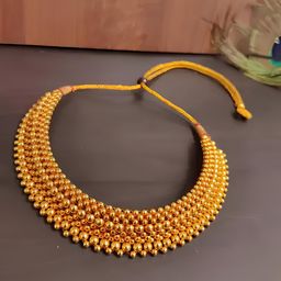 KARISHMA KREATIONS Gold-Plated Necklace-40