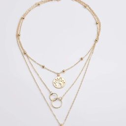 DressBerry Gold-Plated Minimal Layered Necklace-picture-17