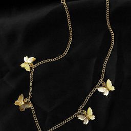 DressBerry Gold-Plated Gold-Toned Necklace-image-57