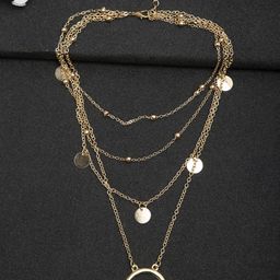DressBerry Gold-Toned Gold-Plated Necklace-image-92