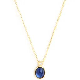 AIKA BY MINUTIAE Gold-Plated Crystal Necklace image 2