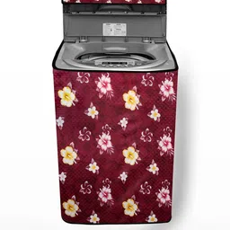 The Furnishing Tree Washing Machine Cover Floral Red Compatible for Samsung 6.5 Kg Fully-Automatic-image-33