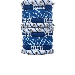 Taasha Craft Set Of 10 Thread & Beaded Bangles image 5