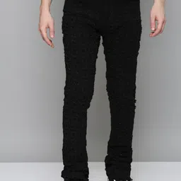 WAIMEA Men Comfort Bootcut Highly Distressed Stretchable Jeans-picture-32